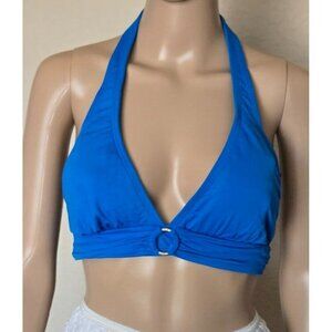 Michael Michael Kors Cruise 2019 bikini top blue size L
